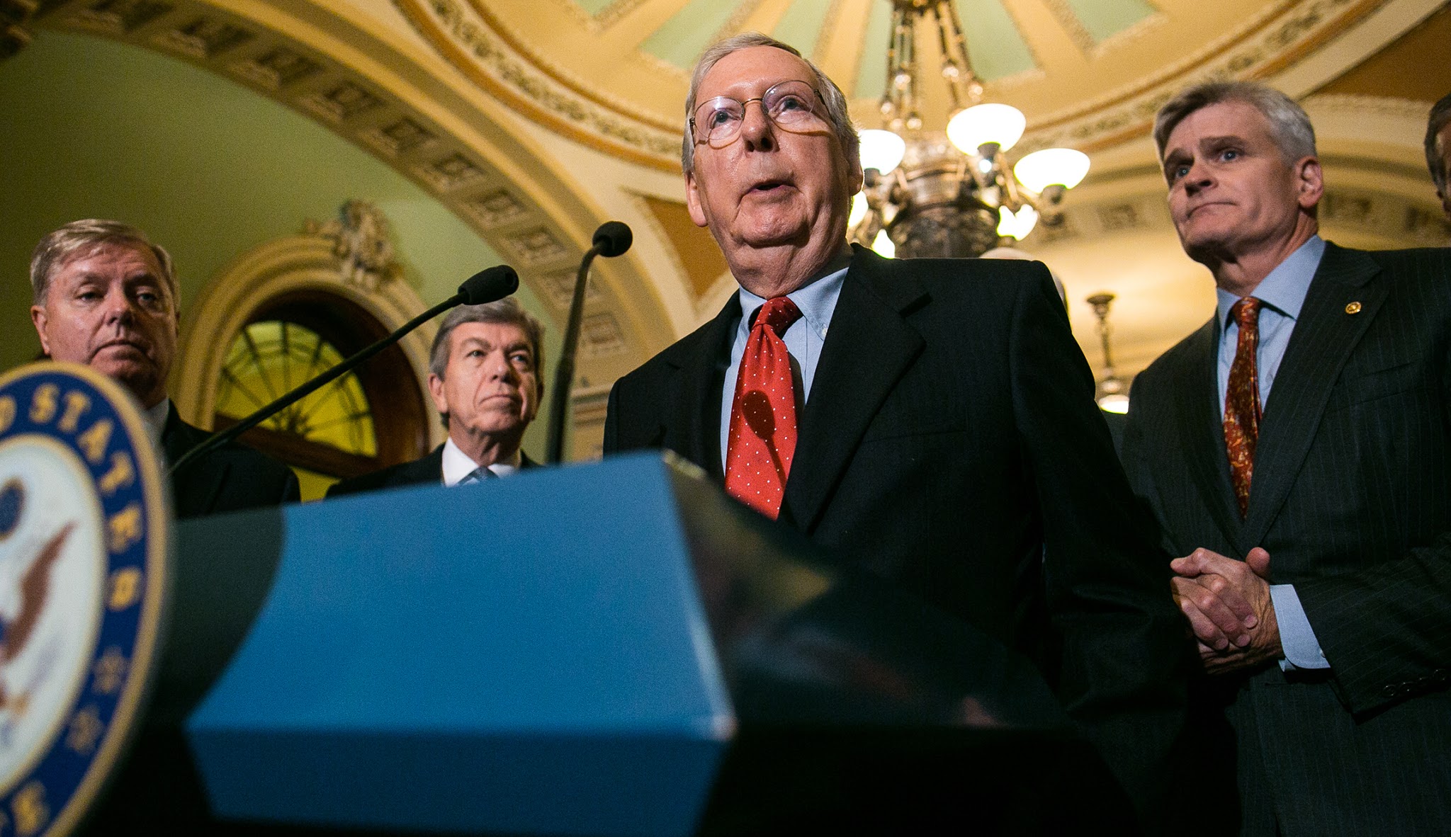 GOP starts push for Senate rules change to speed up Trump nominees