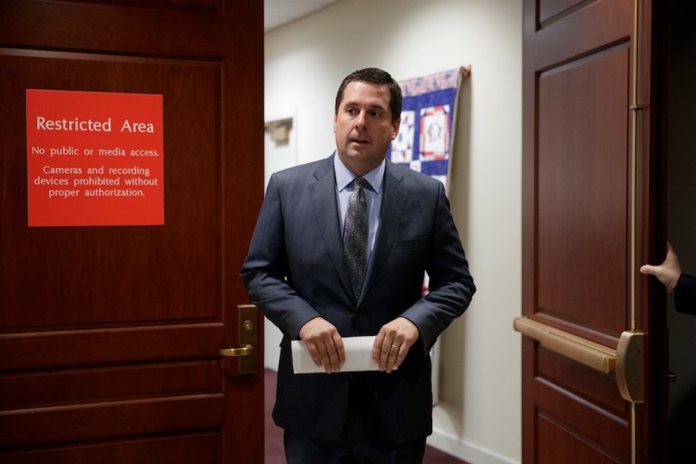 House Intelligence Committee Chairman Devin Nunes said Monday that he doesn't believe Trump Tower was wiretapped, but left open the idea that there was other surveillance against President Trump by the Obama administration. (AP Photo/J. Scott Applewhite, File)