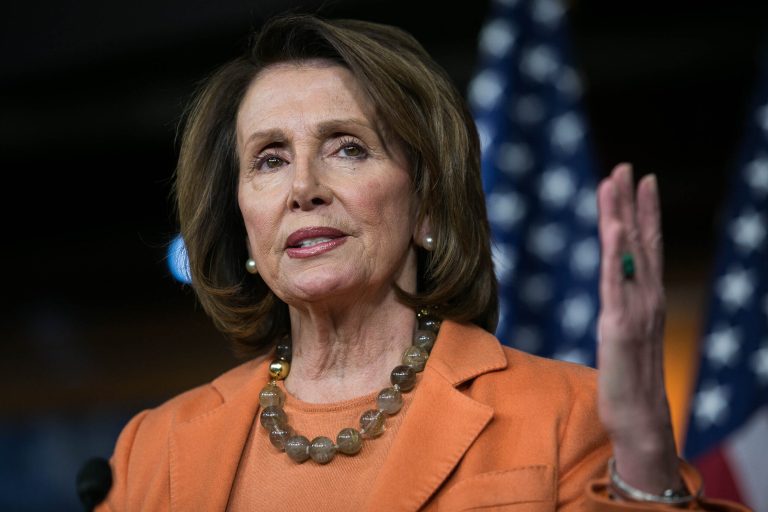 House Minority Leader Nancy Pelosi, D-Calif., denounced Donald Trump's latest attack on Hillary Clinton. (Graeme Jennings/Examiner)