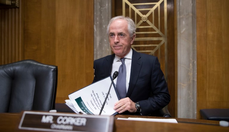 Sen. Bob Corker, R-Tenn., said that Secretary of State Rex Tillerson has played an important role in addressing North Korea by developing diplomacy with China. (AP Photo/J. Scott Applewhite, file)