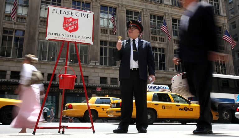 One of the best ways to strengthen civil society is to increase charitable giving to 3 percent of gross domestic product. (AP Photo/Mary Altaffer, file)