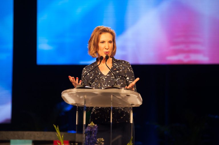 Analyzing the Western Conservative Summit in Denver, the Gazette said that the former Hewlett-Packard CEO 