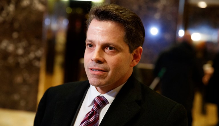 Anthony Scaramucci said Thursday that a now-retracted CNN report saying he met with a Russian investor before President Trump's inauguration was 