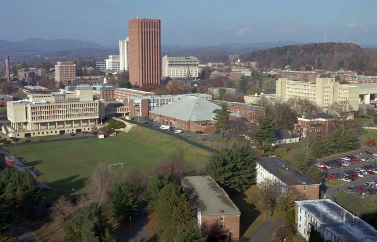 The University of Massachusetts refused to meet activists' demands to divest further from fossil fuels. (AP Photo/David Bruneau)