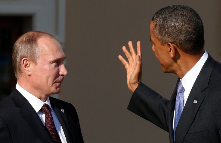 As Russia has stepped up its activity in the Middle East, critics have said it accentuates a contrast of the leadership differences between Putin and Obama.Â (AP file photo/Alexander Zemlianichenko)