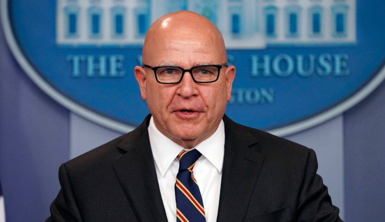 White House National Security Adviser H.R. McMaster identified Turkey as a key source of funding for 