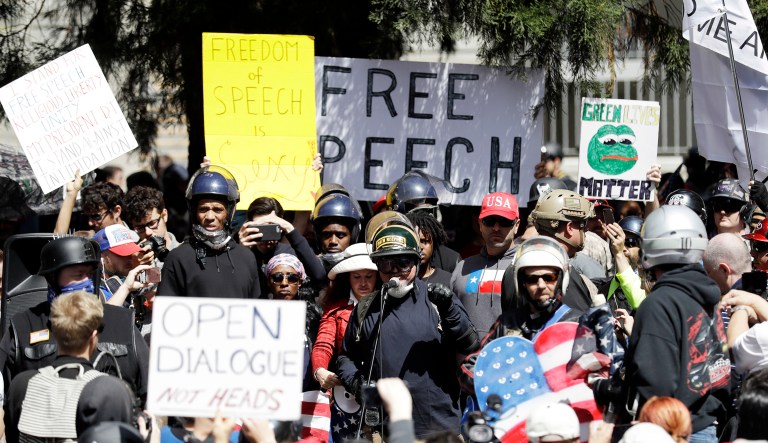 These organic movements need to be encouraged, not made mandatory by Republican legislators. (AP Photo/Marcio Jose Sanchez)