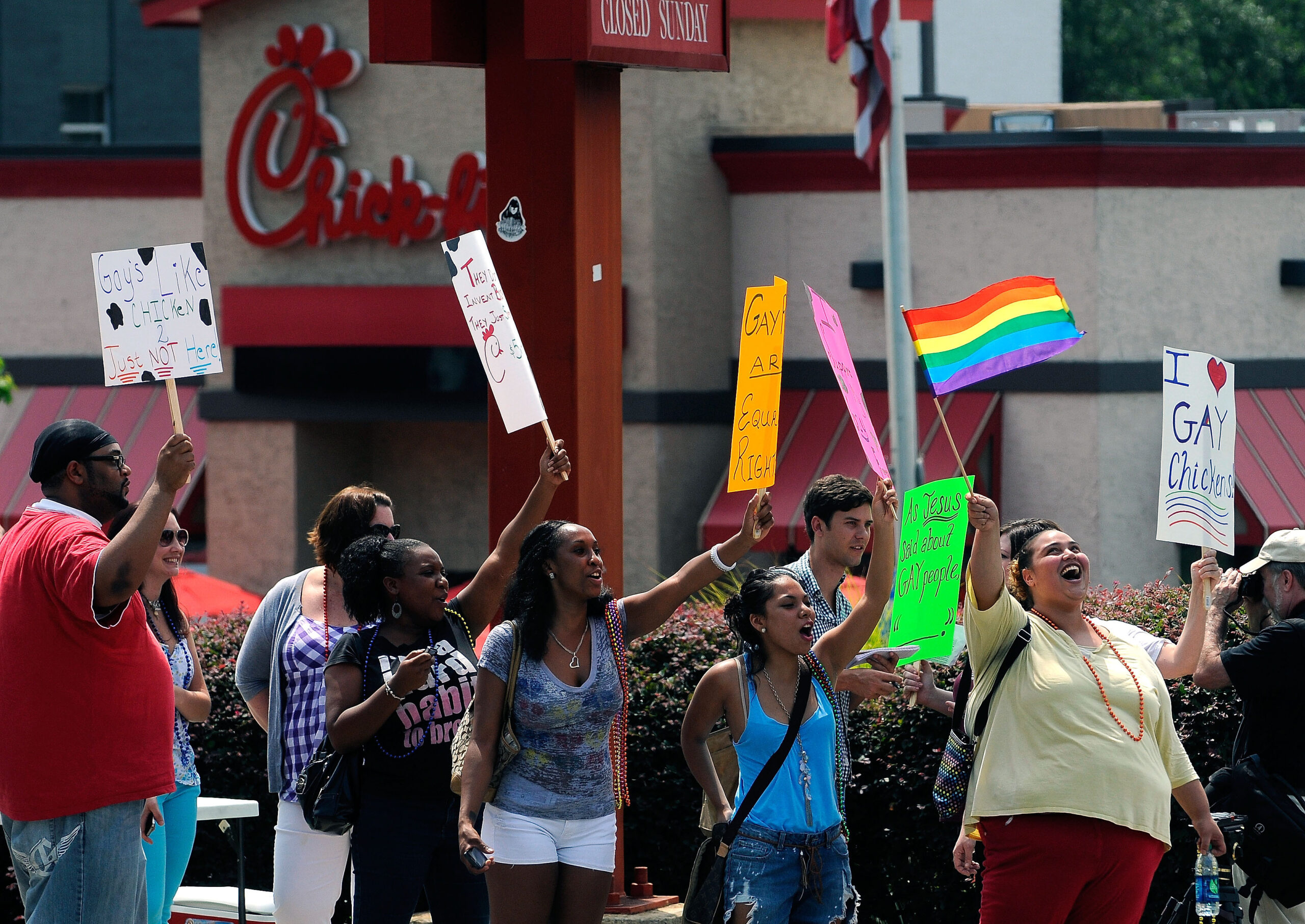 We’re in for another round of people screaming at a chicken sandwich