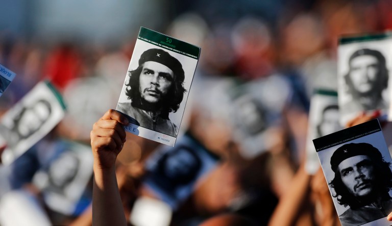 Monday is the 50th anniversary of Guevara's death. (AP Photo/Desmond Boylan)