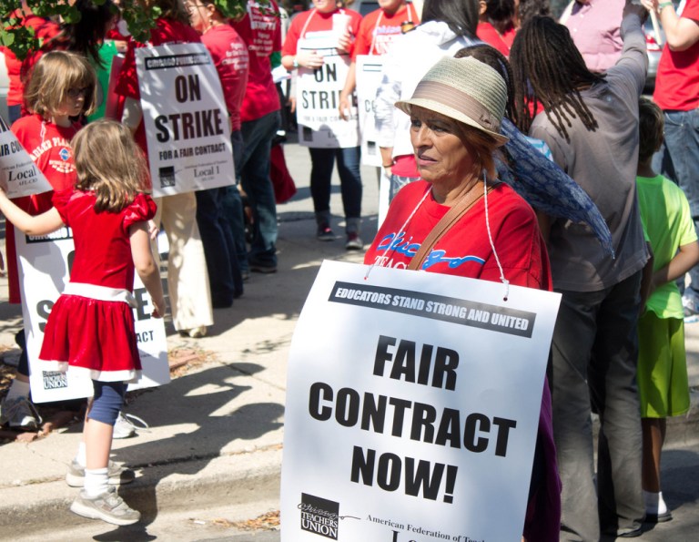Aside from political losses, there are big-picture ways teachers unions keep losing. (Flickr/Brad Perkins)