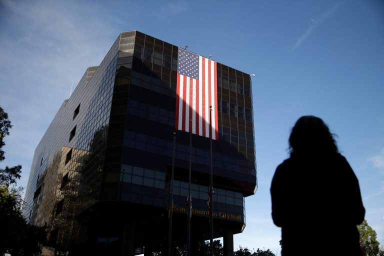 A mass shooting carried out last week by two radicalized Islamic terrorists in San Bernardino, Calif., has renewed efforts in Congress to deprive suspects on the Federal Bureau of Investigation's consolidated terrorist watch list of a their right to bear arms. (AP Photo/Jae C. Hong)