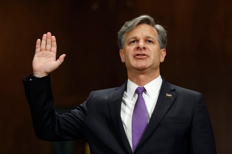 FBI Director nominee Christopher Wray said he would be 