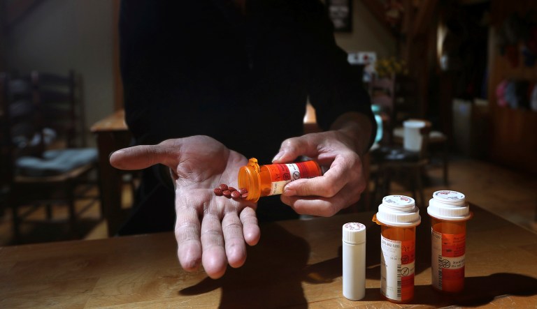 The Department of Labor announced Tuesday that it had officially begun monitoring use of opioid prescriptions by workers under the Federal Employees' Compensation Act. (AP Photo/Robert F. Bukaty)