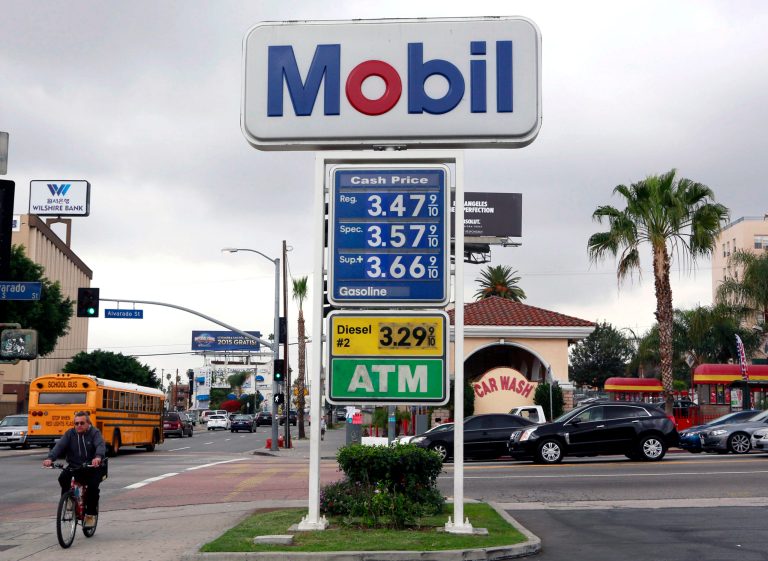 Consumer prices edged up in February, an early indication that U.S. inflation may be picking up after falling oil prices pushed it into negative territory over the past few months. (AP Photo)