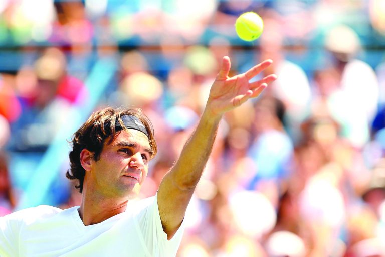 Matthew Stockman/Getty Images
Roger Federer