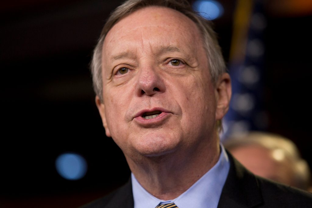 Durbin criticizes Netanyahu DC trip