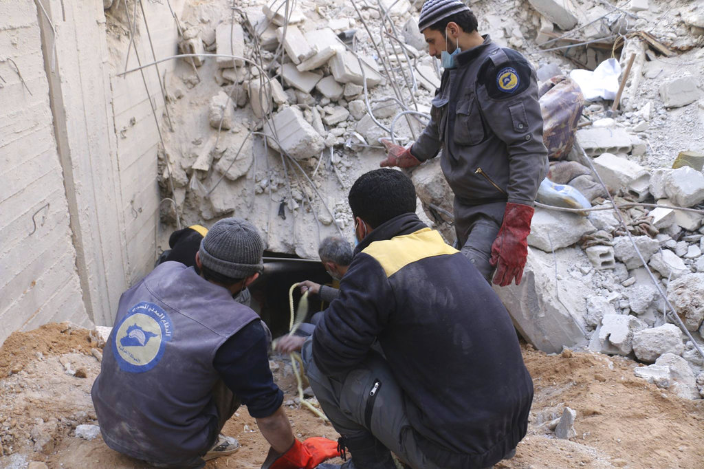 White House condemns Russian-backed Syrian offensive in Eastern Ghouta