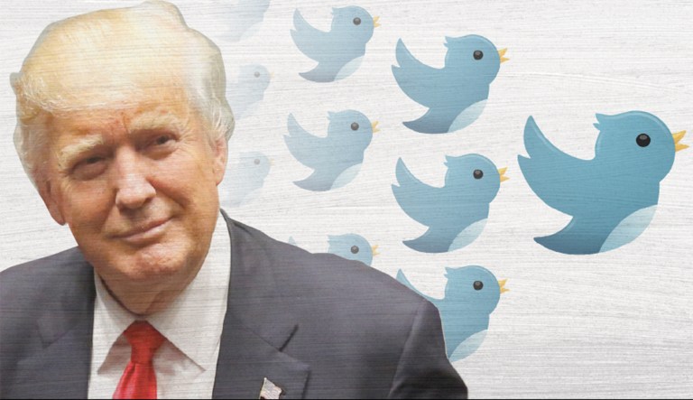 President Trump's tweets often dominated news cycles during his first year in the Oval Office.