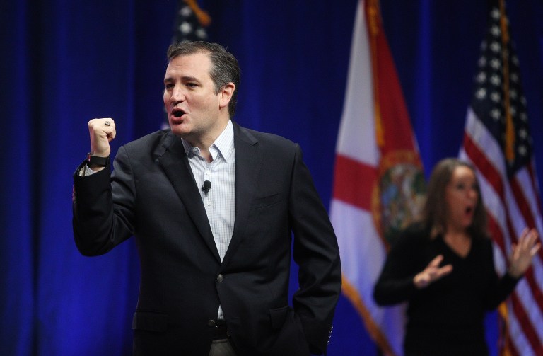 Republican presidential candidate, Sen. TedÂ Cruz's decision to release his plan may be an attempt to shift the terms of the battle from looking at their records to examining their plans for the future.Â (Octavio Jones/The Tampa Bay Times via AP)