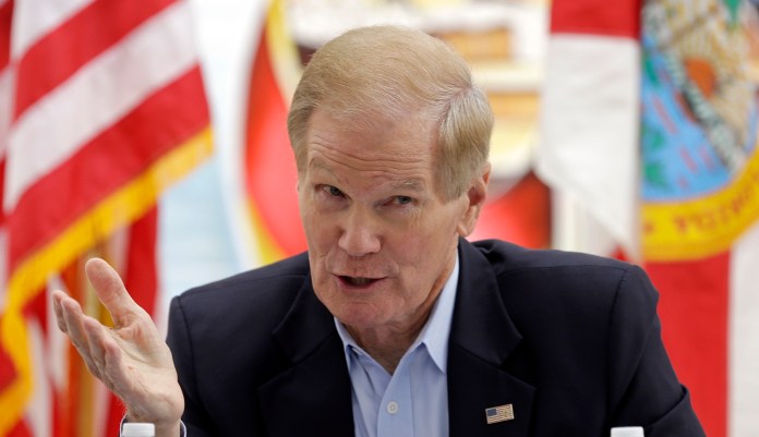 Sen. Bill Nelson, D-Fla., has said he will hold up Interior Department nominees until he has proof that department Secretary Ryan Zinke has removed his state from a list of potential offshore drilling sites. (AP Photo/Alan Diaz)