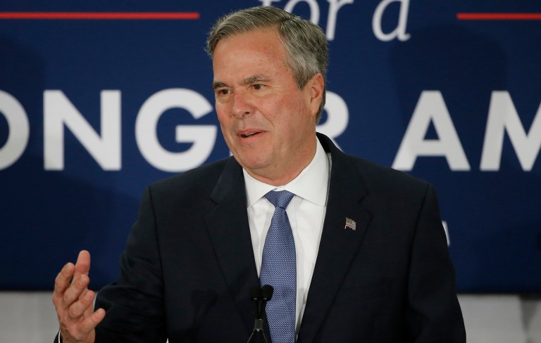 Former Florida Gov. Jeb Bush said it's unlikely that he will ever seek public office again. (AP Photo/Matt Rourke)