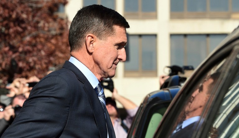 The judge in the case against former Trump national security adviser Michael Flynn has ordered the office of special counsel Robert Mueller to produce any evidence that is favorable to Flynn. Flynn, though, has already pleaded guilty. (AP Photo/Susan Walsh)