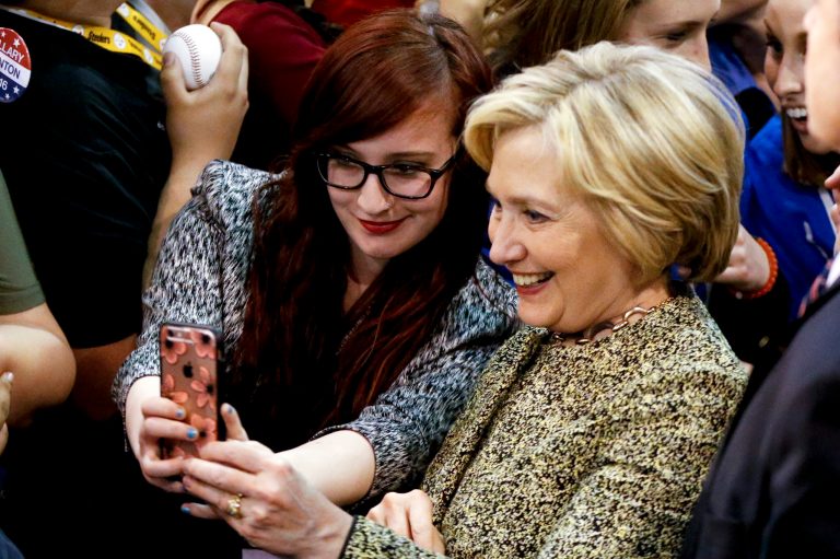 College students may be the backbone of Sanders' campaign, but the rest of academia belongs to Clinton. (AP Photo/Keith Srakocic)