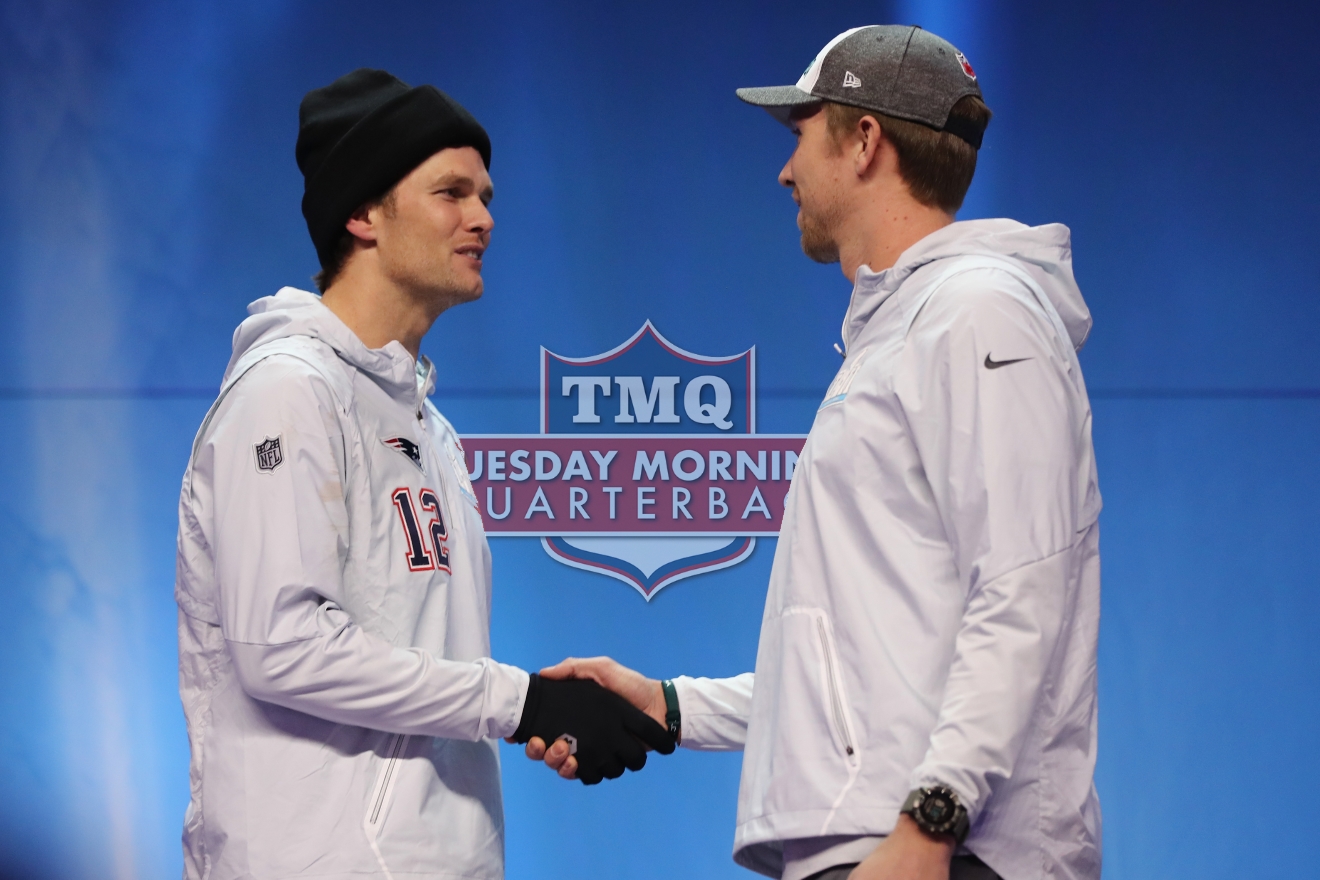Tuesday Morning Quarterback: Let’s Hope the Eagles-Patriots Super Bowl Doesn’t Go to Overtime, Too