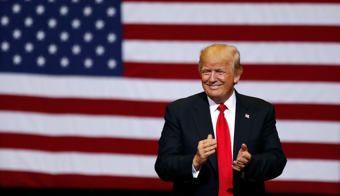 Sanders said the president is focused first on the 2018 midterm elections. (AP Photo/Charlie Neibergall)