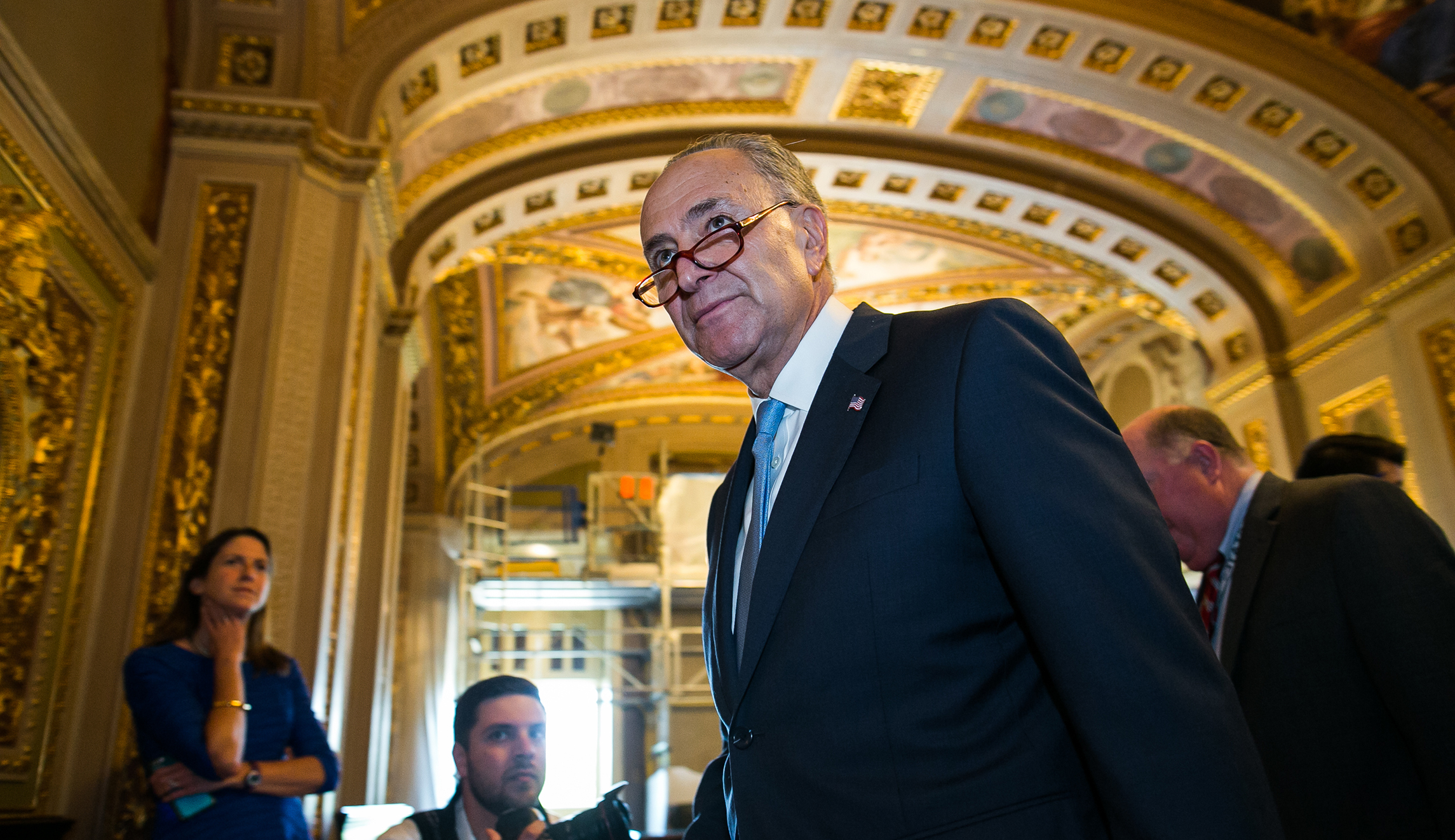 Hold FBI director vote hostage? Chuck Schumer says count me in