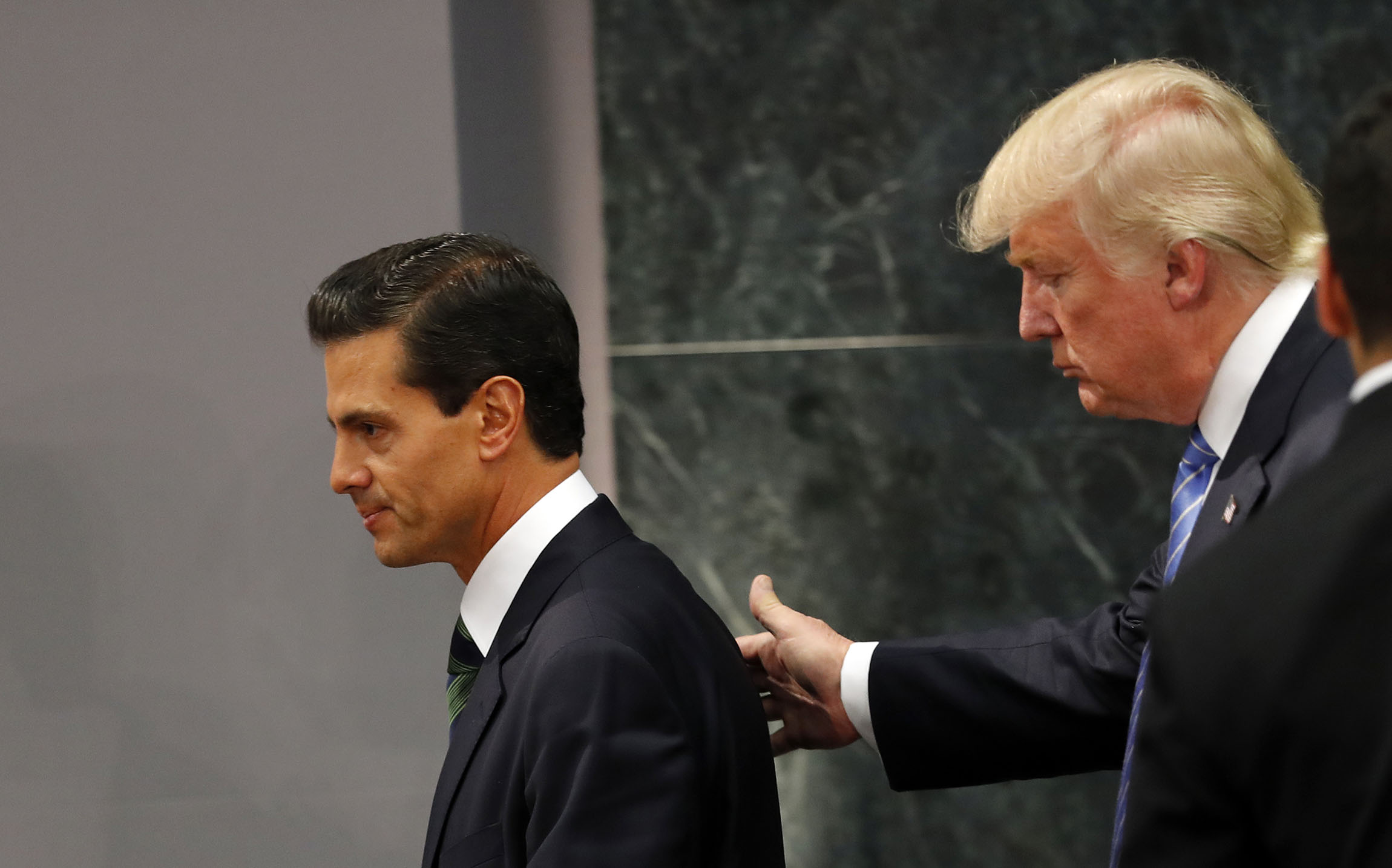 Trump claims Mexican president ‘acknowledged’ border wall will get built