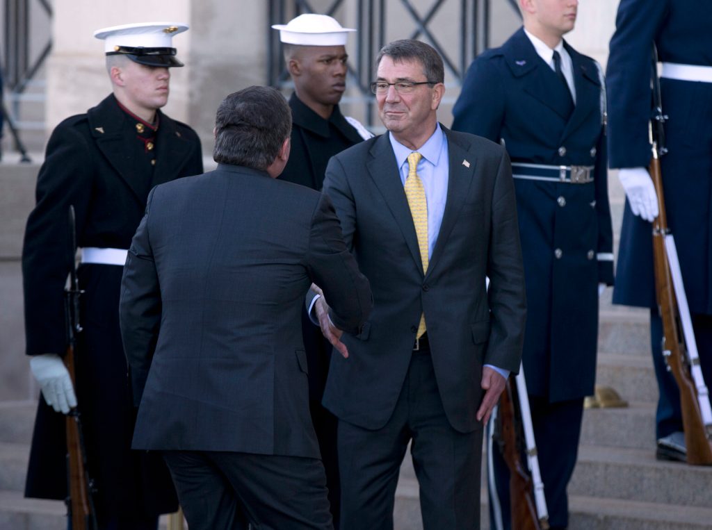 Carter expands on strategy to defeat Islamic State