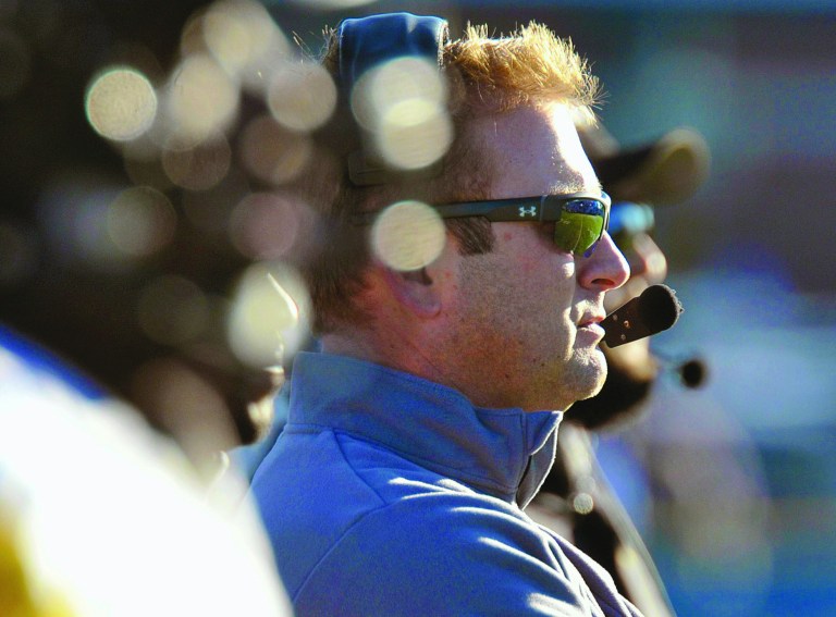 Michael C. York/AP
Towson coach Rob Ambrose led the Tigers to a CAA title last season.