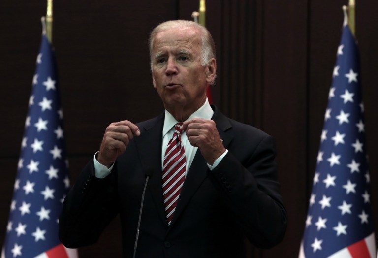 Joe Biden admitted that the Obama administration isn't 