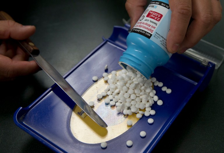 Sens. Chuck Grassley, R-Iowa, Amy Klobuchar, D-Minn., and John McCain, R-Ariz., wrote Trump budget director Mick Mulvaney asking the administration to lower high drug prices. (AP Photo/Rich Pedroncelli)