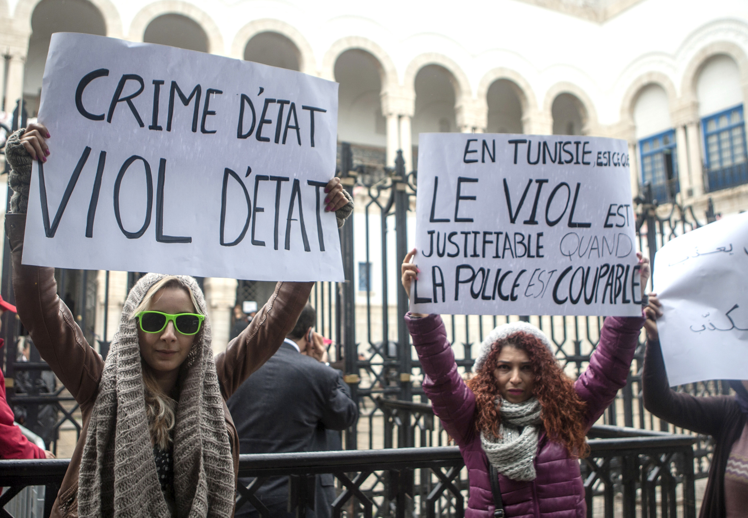 Tunisian police convicted in woman’s rape