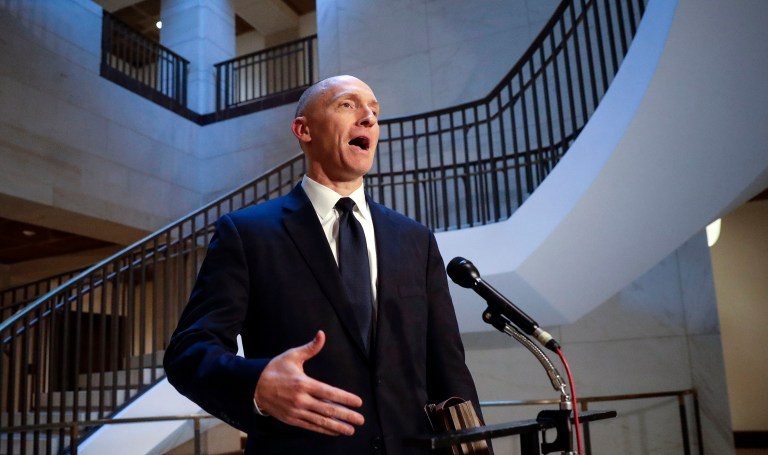 Carter Page sent the letter two months after he was interviewed by FBI agents about his Russian contacts. (AP Photo/J. Scott Applewhite)