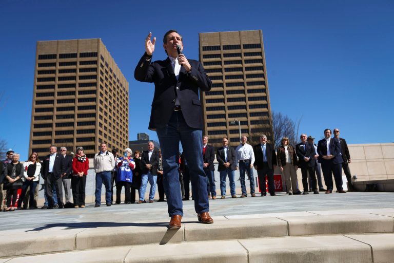 Cruz says 'bombshell' in Trump's taxes could explode in general election. (AP Photo/Kevin Liles)