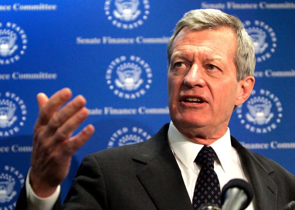 Max Baucus compares Obamacare website to Humpty Dumpty