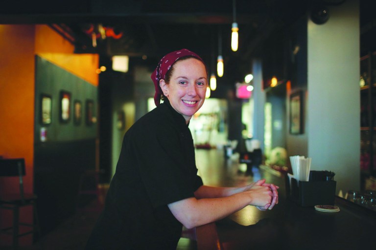 Graeme Jennings/Examiner
Ciji Wagner, executive chef at Drafting Table restaurant, Washington D.C., Tuesday, December 18, 2012