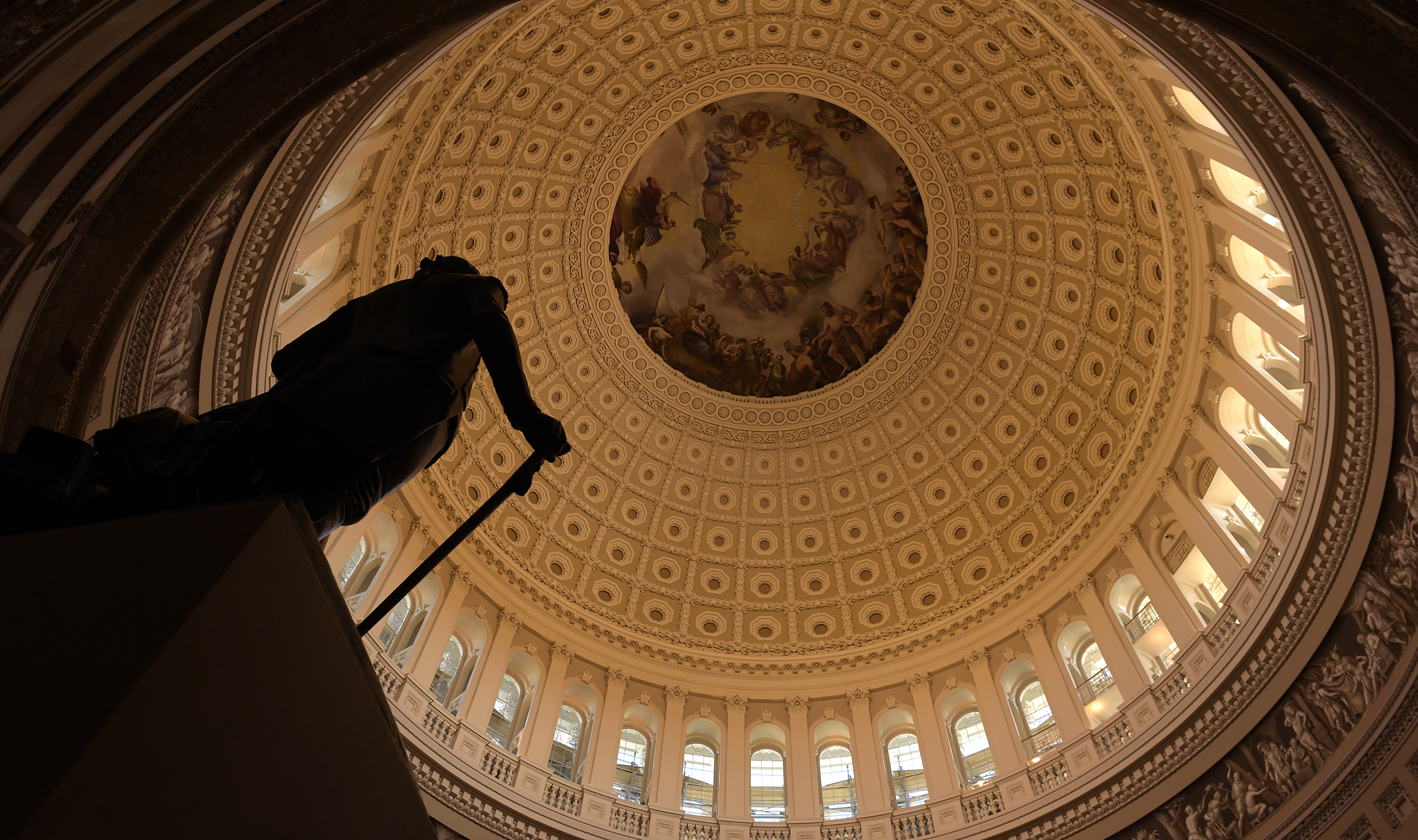 U.S. Capitol Rotunda reopens after 14-month makeover