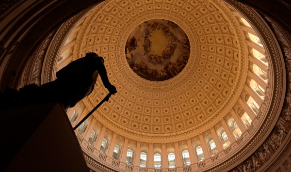 U.S. Capitol Rotunda reopens after 14-month makeover