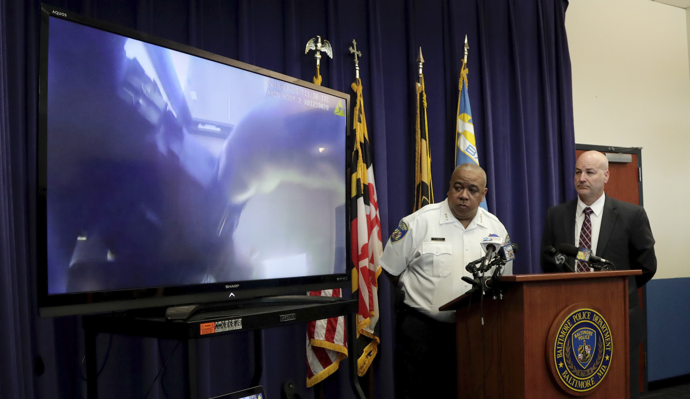 WATCH: 154 shots fired during Baltimore shootout