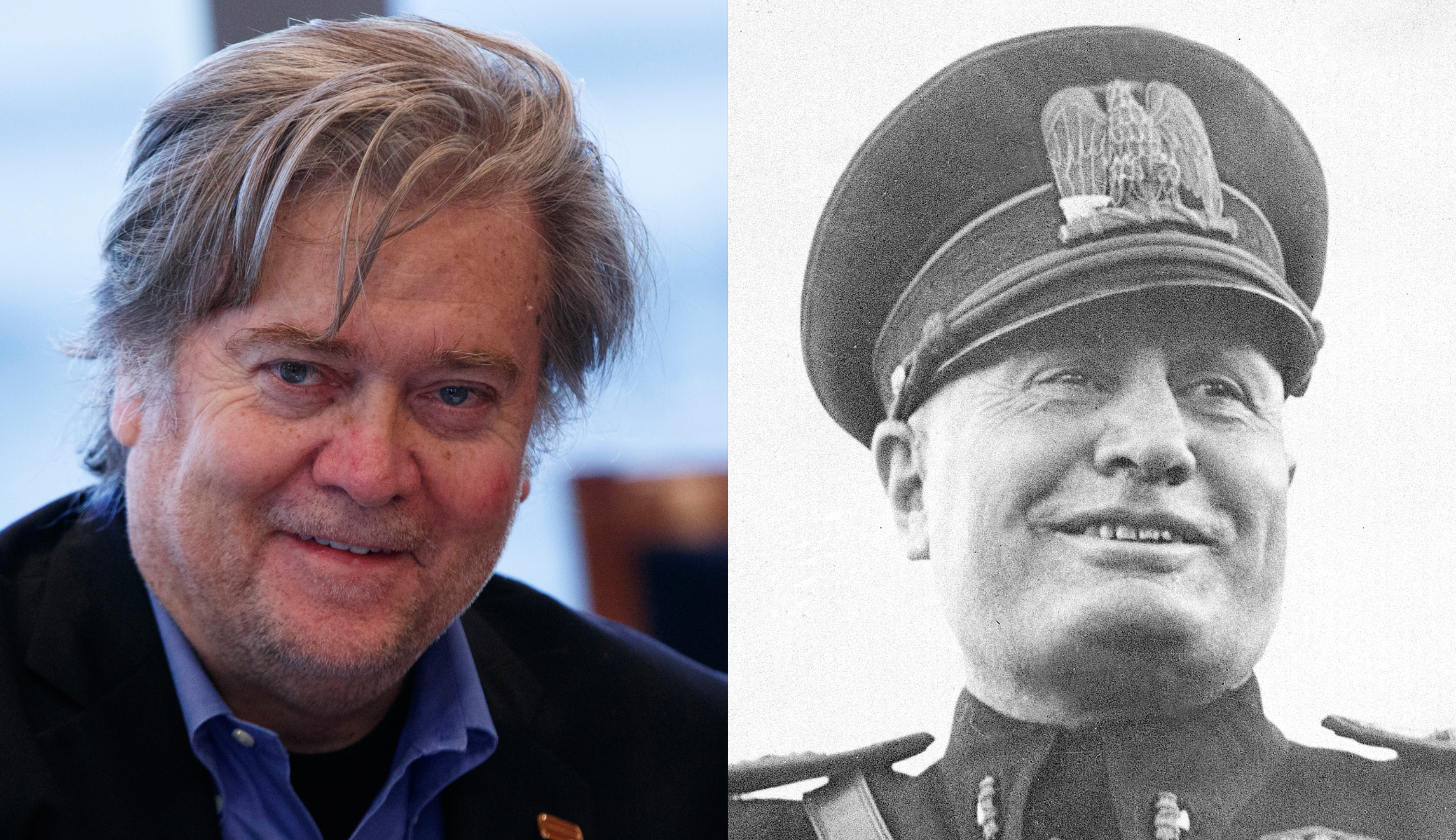 Steve Bannon: ‘I’m fascinated by Mussolini’
