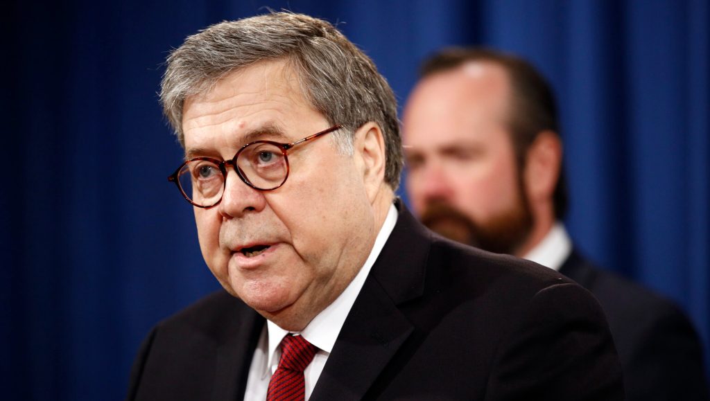 Speaking of bigotry, AG Barr fights against anti-Semitism