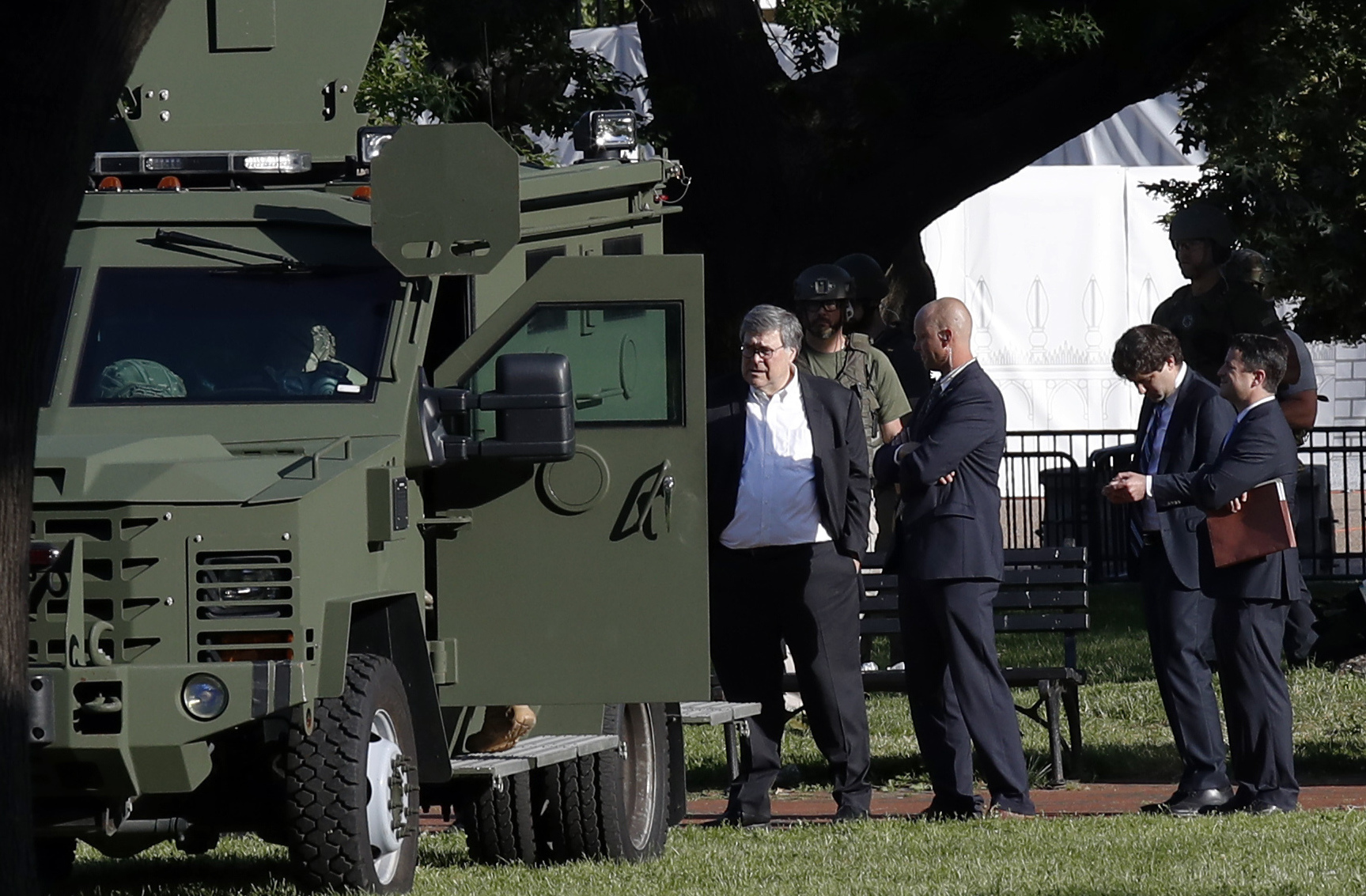 Barr praises law enforcement and military for ‘significant progress in restoring order’ on DC streets