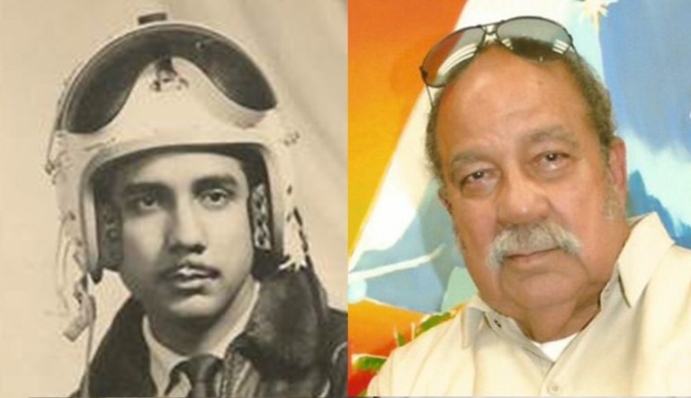 A younger Antonio Bascaro is pictured on the left; an older Bascaro is pictured on the right.