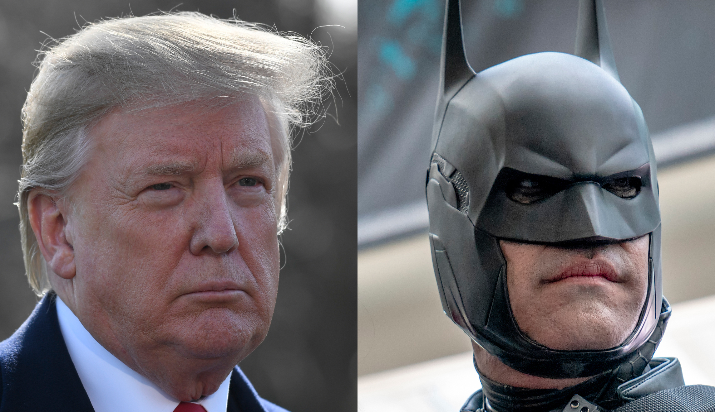 Batman v. Trump, the legal battle you didn’t think you’d see