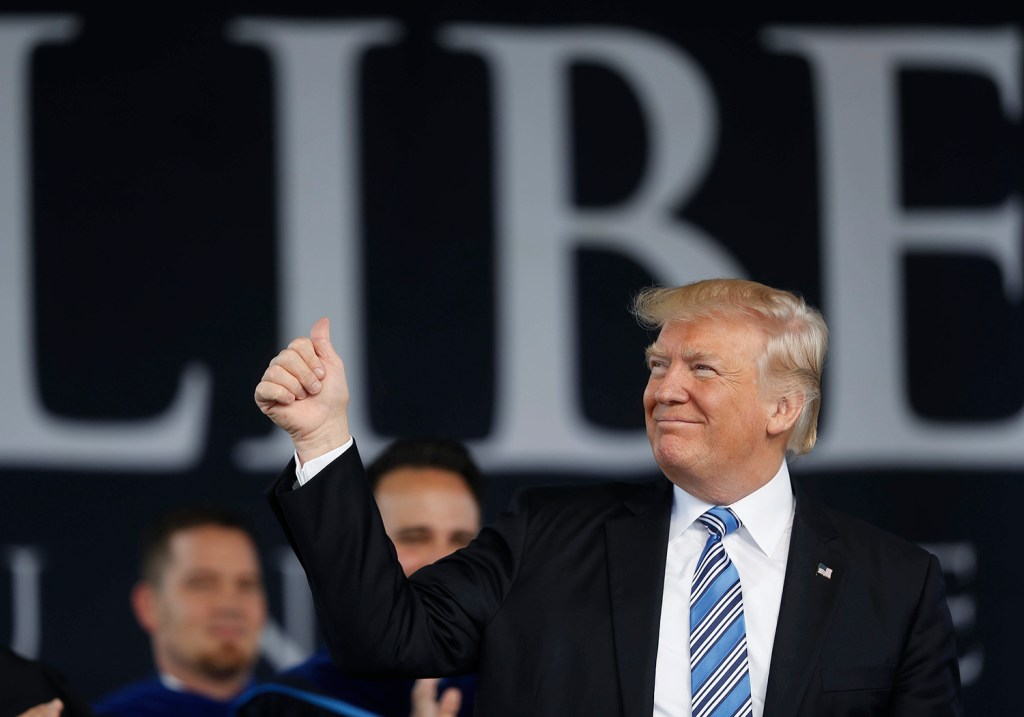Chelsea Handler trolls Trump’s Liberty University speech