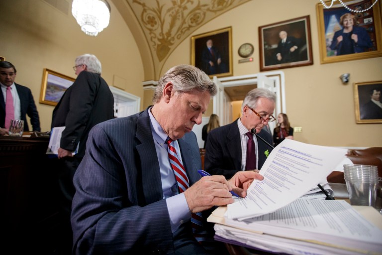 Bill would secure funding for projects over five years, with renewable energy, energy efficiency and electric grid upgrades top priorities. (AP Photo/J. Scott Applewhite)